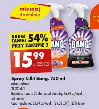 Biedronka Spray Cillit Bang, 750 ml oferta