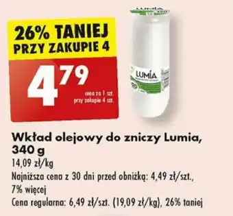 Biedronka Wkład olejowy do zniczy Lumia, 340 g oferta