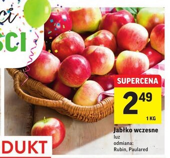 Intermarche Jabłko wczesne 1kg oferta