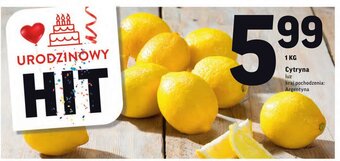 Intermarche Cytryny 1kg oferta