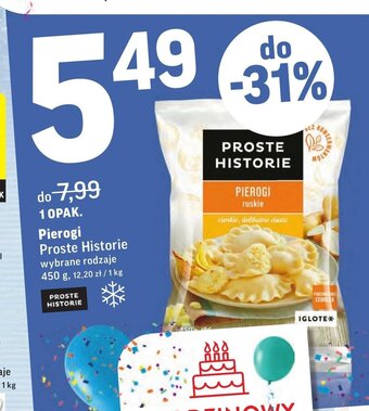 Intermarche Pierogi Proste Historie 450g oferta