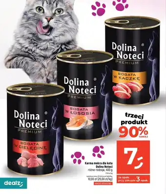 Dealz Karma mokra dla kota Dolina Noteci 400 g oferta
