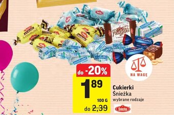Intermarche Cukierki Śnieżka 100g oferta