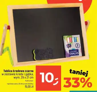 Dealz Tablica kredowa czarna oferta