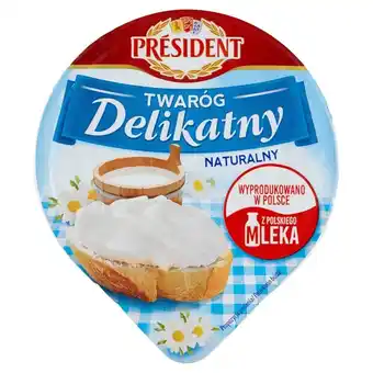 API MARKET Président Twaróg Delikatny naturalny 150 g oferta