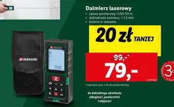 Lidl Dalmierz laserowy Parkside oferta