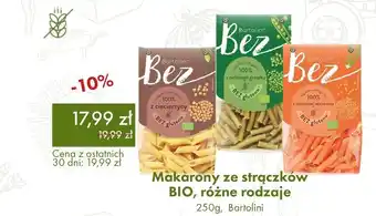 Organic Farma Zdrowia Makaron Bartolini oferta