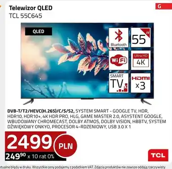 Kakto Telewizor TCL oferta