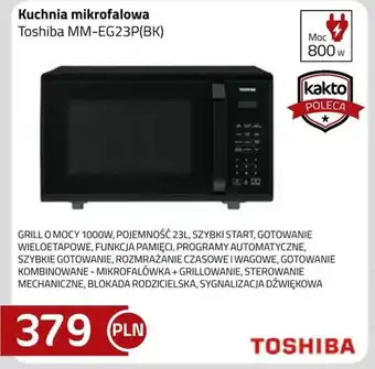 Kakto Kuchenka mikrofalowa Toshiba oferta