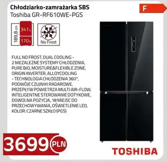 Kakto Chłodziarko zamrażarka Toshiba oferta