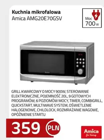 Kuchenka mikrofalowa Amica