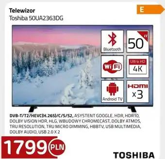 Kakto Telewizor Toshiba oferta