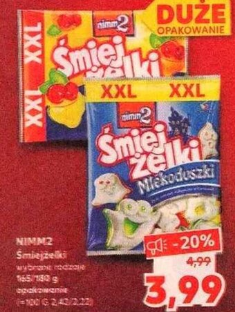 Kaufland Nimm2 Śmiejżelki 165-180g oferta