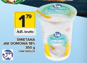 Topaz Śmietana Jak domowa 18% 350g oferta