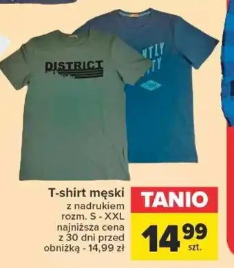 Carrefour Market T-shirt męski oferta