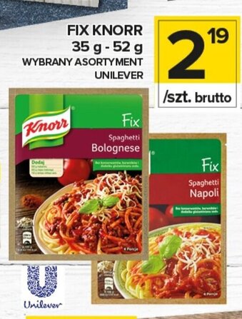 Topaz Fix Knorr 35-52g oferta