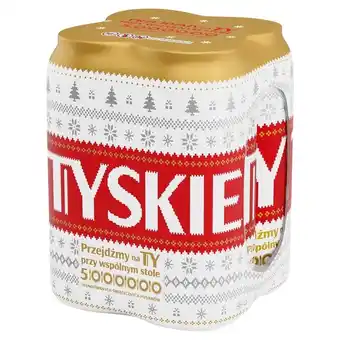 Stokrotka Tyskie Piwo jasne 2 l (4 x 0,5 l) oferta