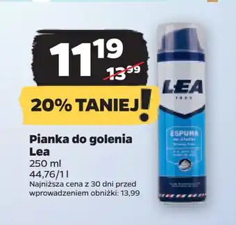 Netto Pianka do golenia Lea oferta
