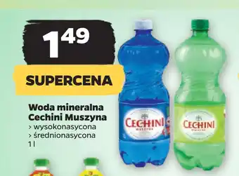 Netto Woda mineralna Cechini Muszyna oferta