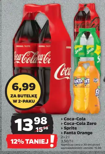 Netto Coca-Cola > Coca-Cola Zero > Sprite > Fanta Orange oferta