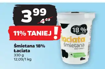 Netto Śmietana 18% Łaciata oferta