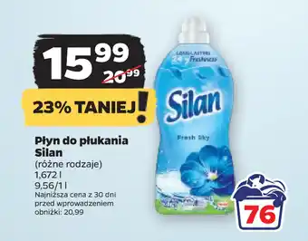 Netto Płyn do płukania Silan oferta