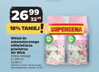 Netto Wkład do automatycznego odświeżacza powietrza Air Wick oferta
