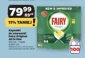 Netto Kapsułki do zmywarki Fairy Original All in One oferta