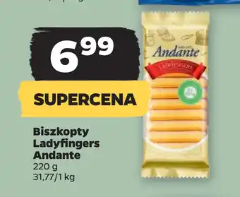 Netto Biszkopty Ladyfingers Andante oferta