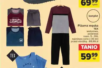 Carrefour Market Piżama męska TEX oferta