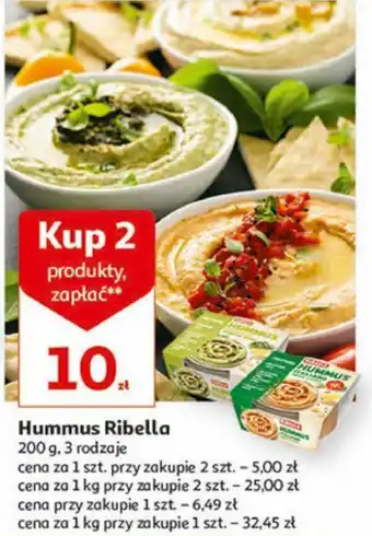 Auchan Hummus Ribella 200 g oferta