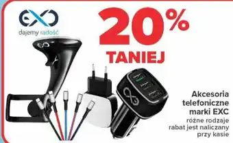 Carrefour Market Akcesoria telefoniczne marki EXC oferta