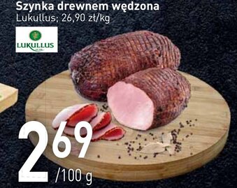 Stokrotka Szynka drewnem wędzona 100g oferta