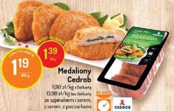 Delikatesy Centrum Medaliony Cedrob 100g oferta
