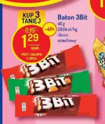 Delikatesy Centrum Baton 3Bit 46g oferta