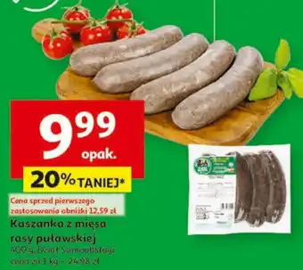 Auchan Kaszanka z mięsa rasy puławskiej 400 g oferta