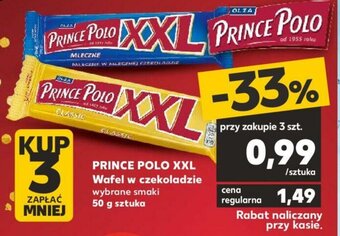 Kaufland Prince Polo XXL 50g oferta