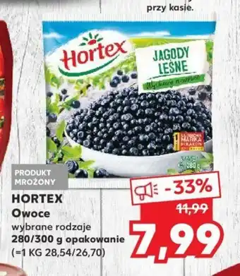 Kaufland Hortex owoce 280-300g oferta