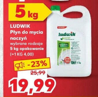 Ludwik płyn do mycia naczyń 5kg