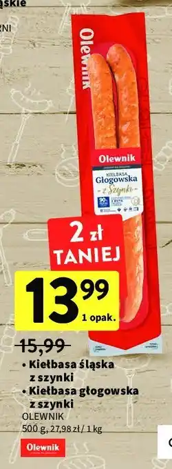 Kaufland Kiełbasa głogowska 1 KG oferta