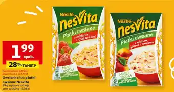 Auchan Owsianka lub płatki owsiane Nesvita 50 g oferta