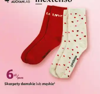 Auchan Skarpety damskie lub męskie oferta