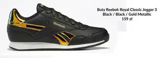 Reebok Buty Reebok Royal Classic Jogger 3 Black / Black / Gold Metallic oferta