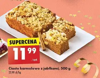 Biedronka Ciasto karmelowe z jabłkami, 500 g oferta