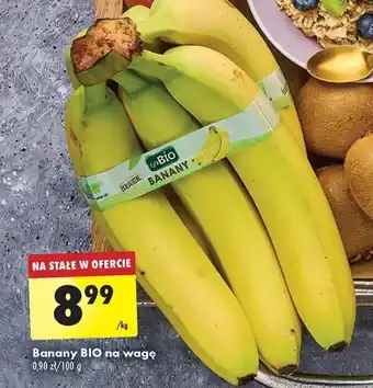 Biedronka Banany BIO na wagę 1 kg oferta