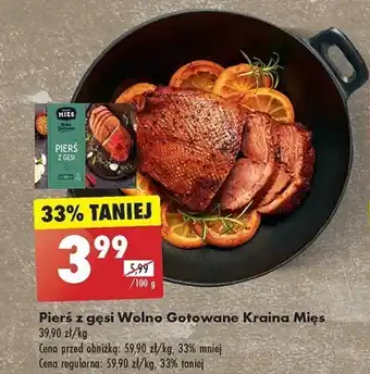 Biedronka Pierś z gęsi Wolno Gotowane Kraina Mięs 100 g oferta