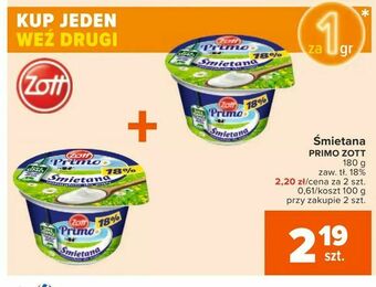 Carrefour Śmietana oferta
