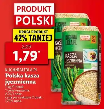 Lidl Polska kasza jęczmienna oferta