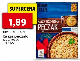 Lidl Kasza pęczak oferta