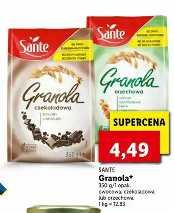 Lidl Granola* oferta